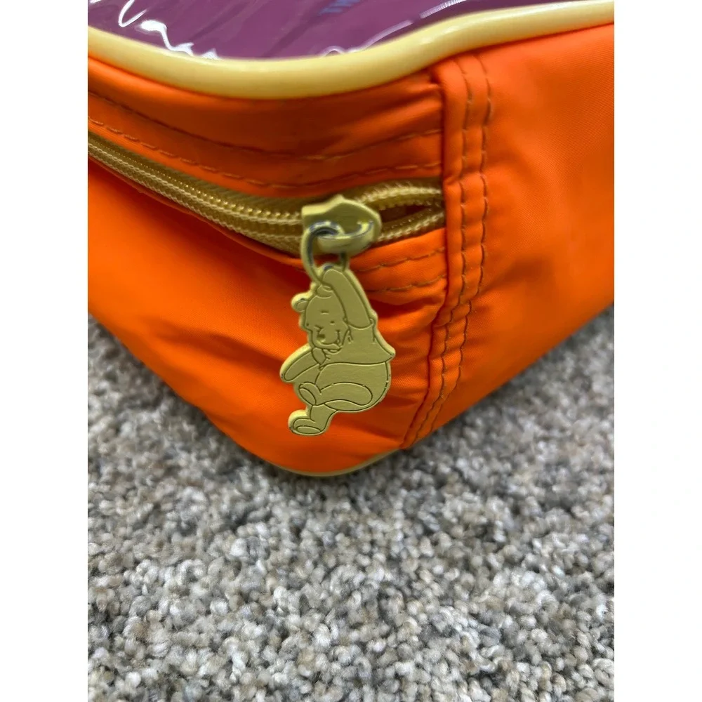 Vintage Disney Winnie the Pooh Thermos Lunch Bag Orange Tigger Eeyore Piglet